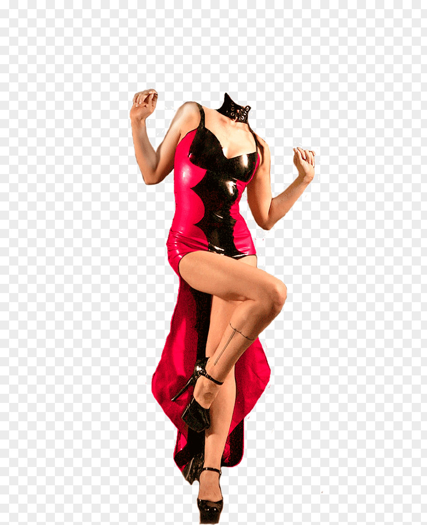 Modern Dance Costume Magenta PNG