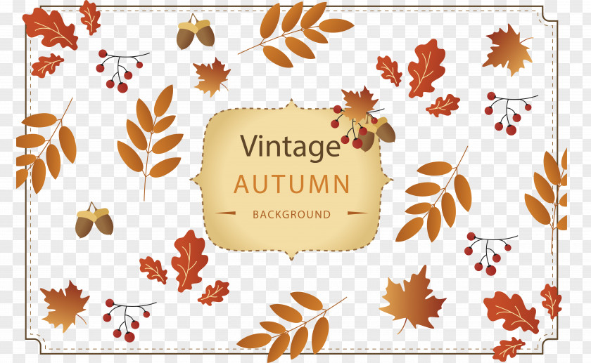 Beautiful Vintage Postcard Autumn Post Cards Clothing PNG