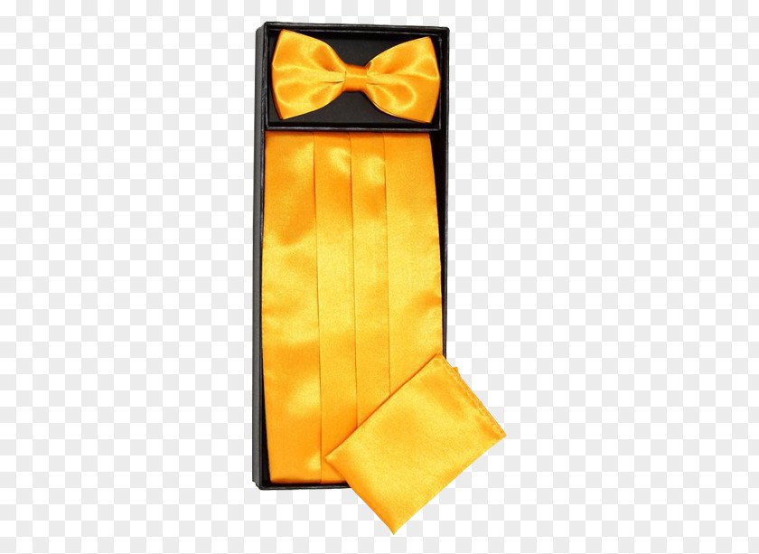 Black Suit Yellow Tie Carriwell Belly Binder Girdle Cummerbund JBL Go PNG