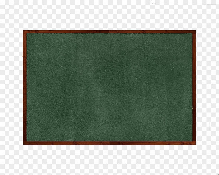 Blackboard Learn Wood Stain Green Rectangle PNG