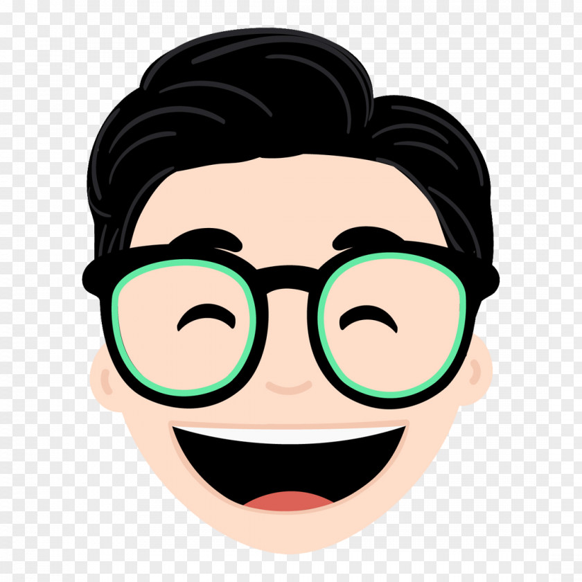 Comedy Fictional Character Glasses Drawing PNG