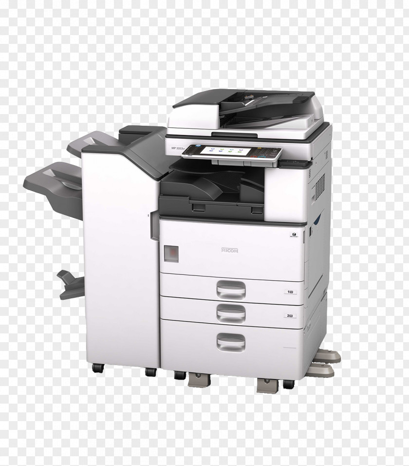 Printer Ricoh Multi-function Photocopier Printing PNG