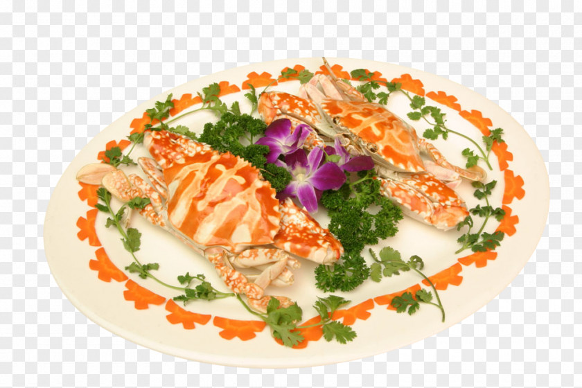 Tidal Frozen Red Crab Picture Material Seafood Asian Cuisine Smoked Salmon PNG
