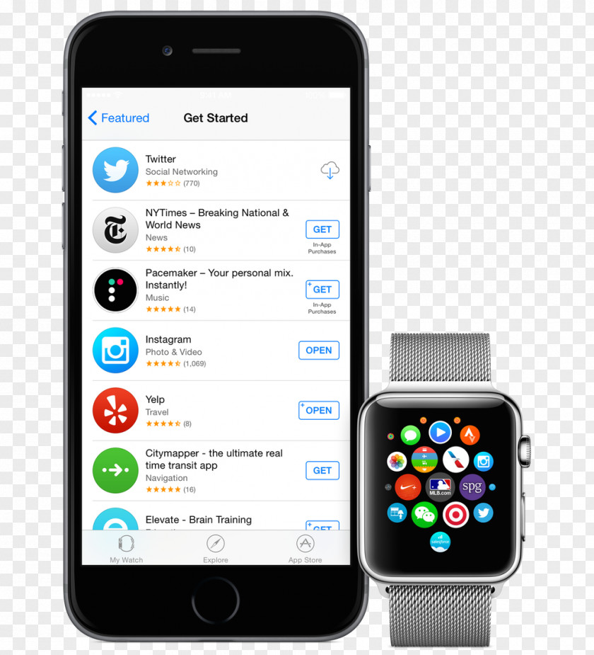 Apple Iphone Watch App Store PNG