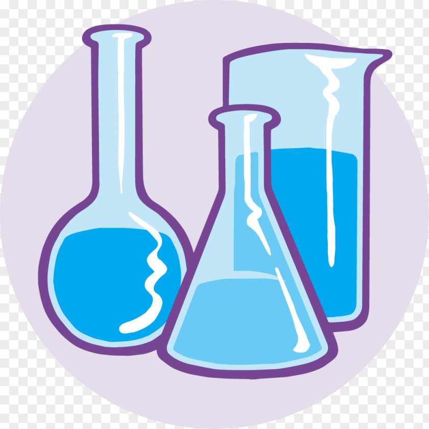 Beaker Laboratory Chemistry Clip Art PNG
