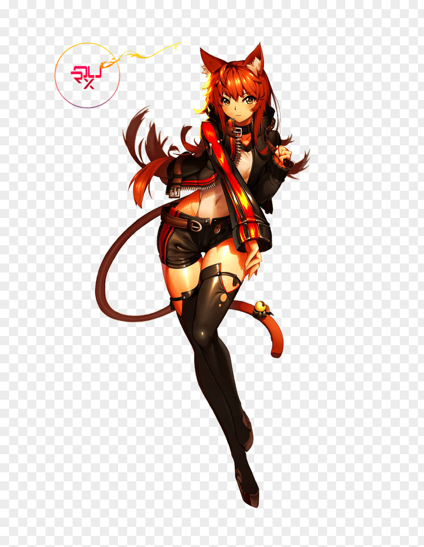 Rendering Catgirl Artist DeviantArt PNG