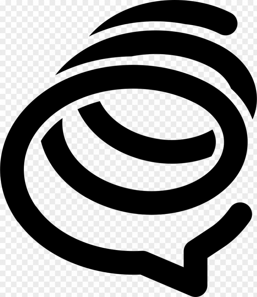 Social Media Spiral Logo PNG