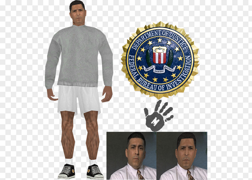 T-shirt Federal Bureau Of Investigation FBI Honorary Medals Sports Special Agent PNG
