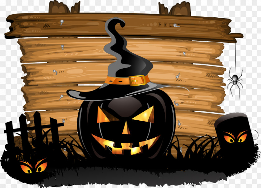 Vector Halloween Pumpkins Royalty-free Clip Art PNG