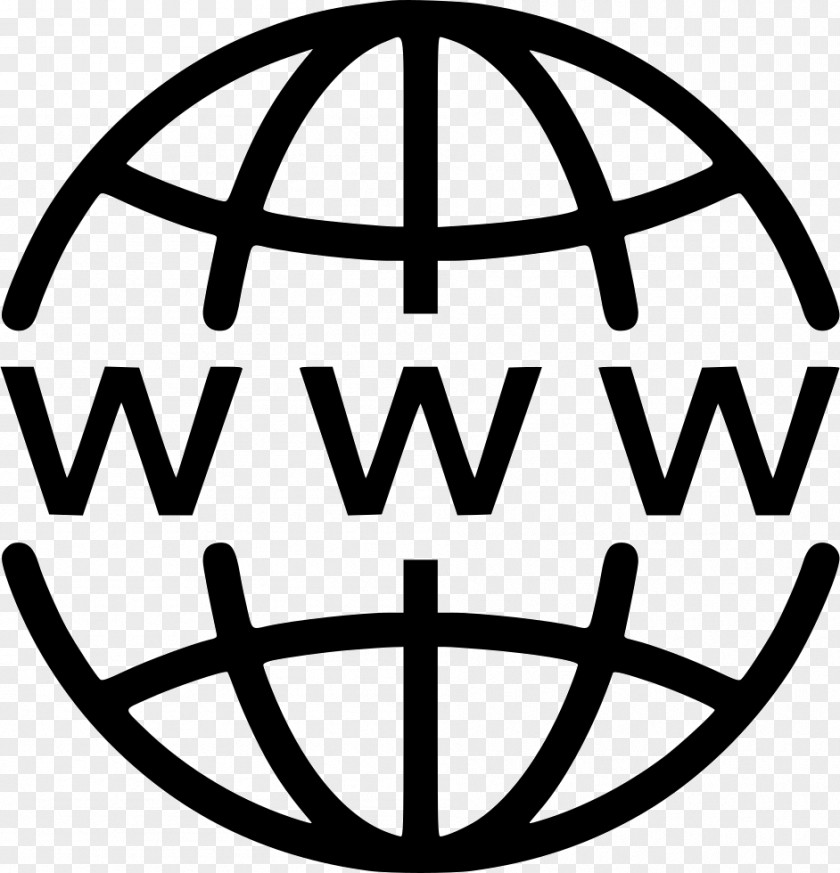 World Wide Web Domain Name PNG