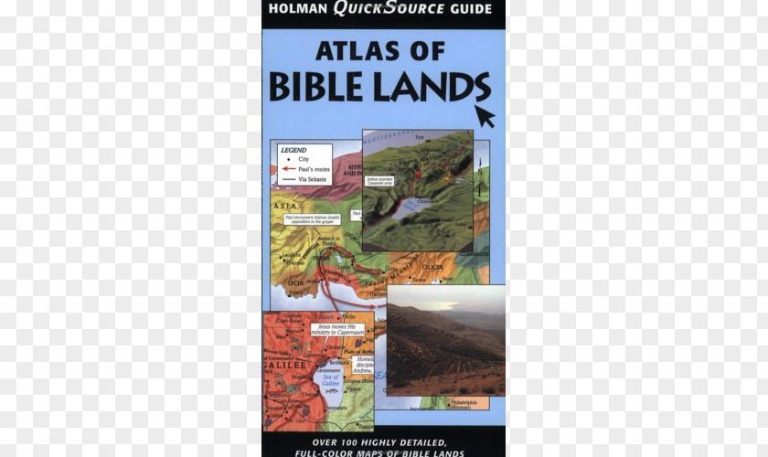 Barefoot Books World Atlas Of Bible Lands Holman Quicksource Atlas: With Charts And Biblical Reconstructions PNG