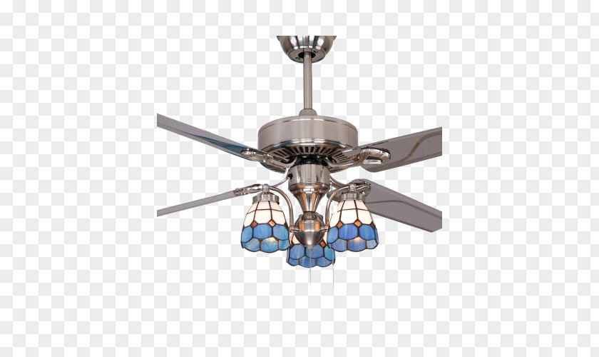 Crystal Ceiling Fan Hand Material PNG
