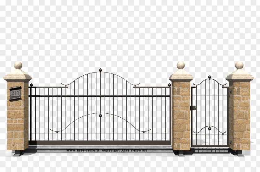 Fence Gate Wrought Iron Inferriata PNG