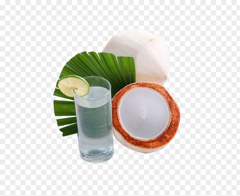 Small Fresh Green Coconut Copra Milk Thai Cuisine PNG