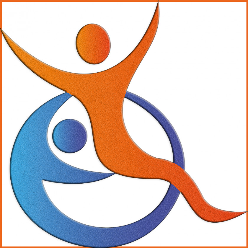 Wheelchair Disability Health Care Logo PNG