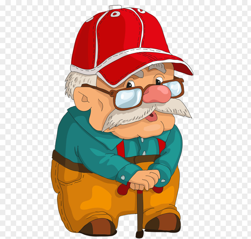 White-bearded Old Man Cartoon Animation Ala Lei Hat Edward Newgate Drawing PNG