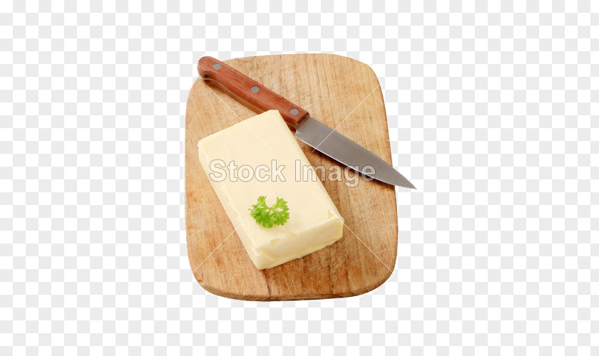Butter On The Chopping Board Croissant Breakfast Burrata Cream PNG