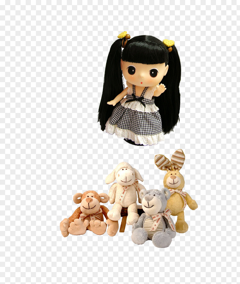 Cartoon Doll Toy Drawing PNG