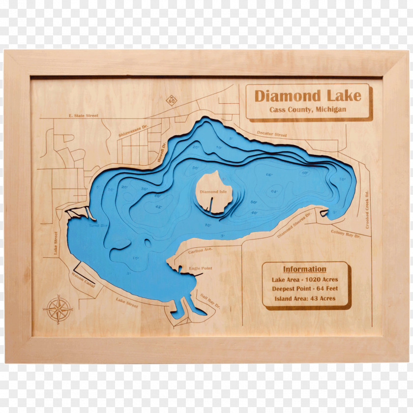 Lake Michigan Diamond Cassopolis Ponemah PNG