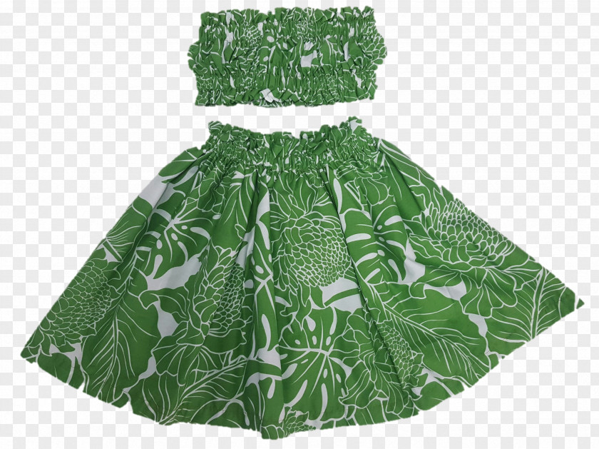 Leaf Fabric Pattern Green PNG