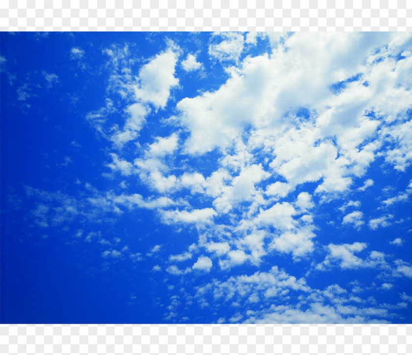 Sky Cloud Blue Desktop Wallpaper PNG
