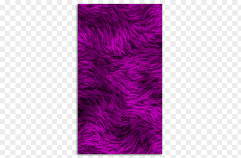 Violet Dye Rectangle Fur Pattern PNG