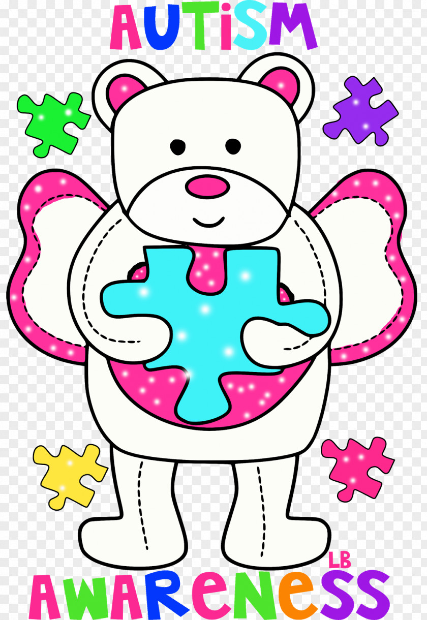 World Autism Awareness Day April Shower Clip Art PNG