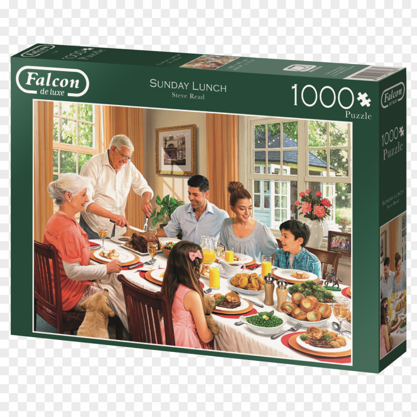 Jigsaw Puzzles Sunday Roast Lunch Ravensburger Dinner PNG