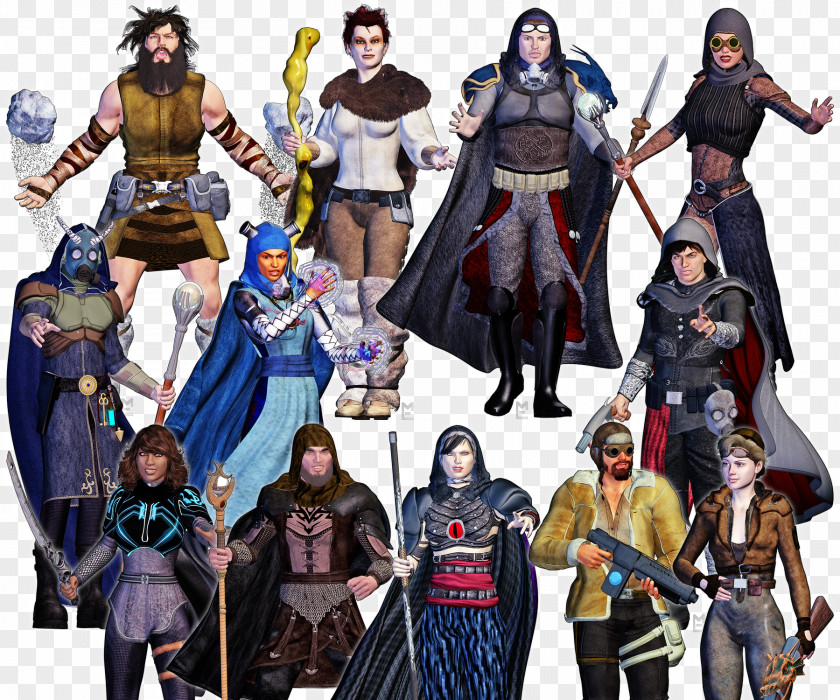 Magic User's Club Middle Ages Costume Design Character PNG