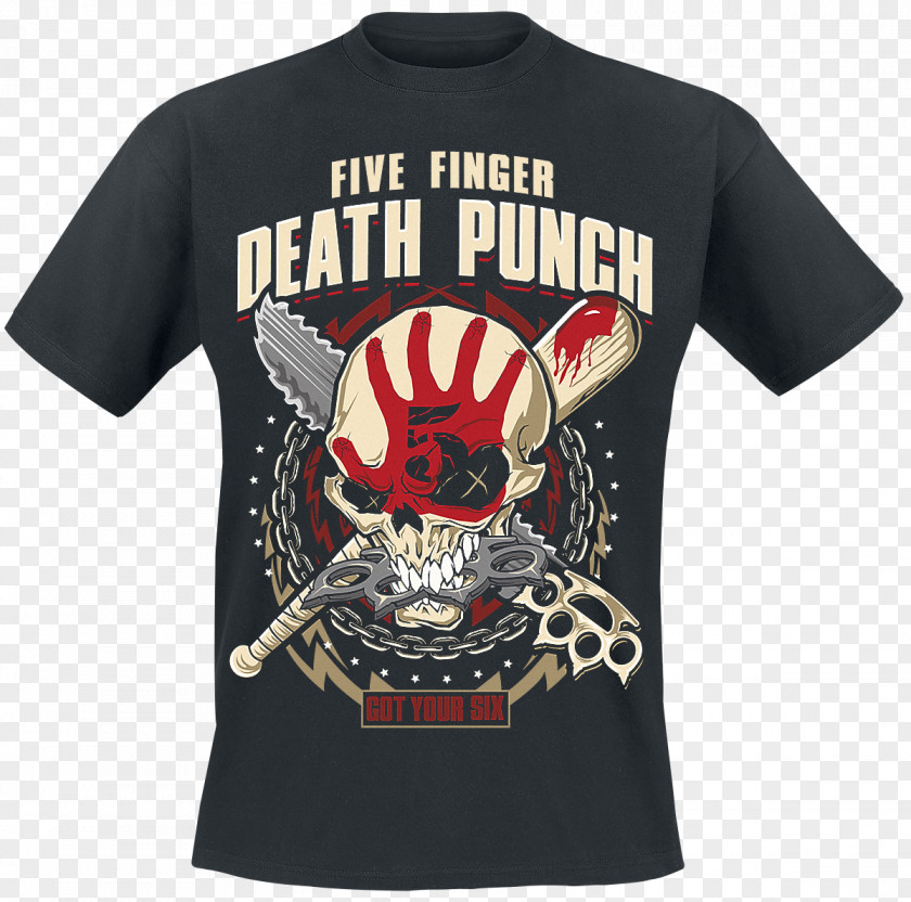 T-shirt Hoodie Five Finger Death Punch Clothing Got Your Six PNG