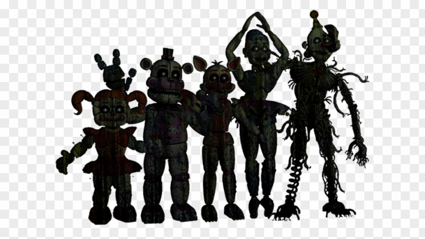 Twisted Ones Animatronics Png Wolf Five Nights At Freddy's: Sister Location DeviantArt PNG