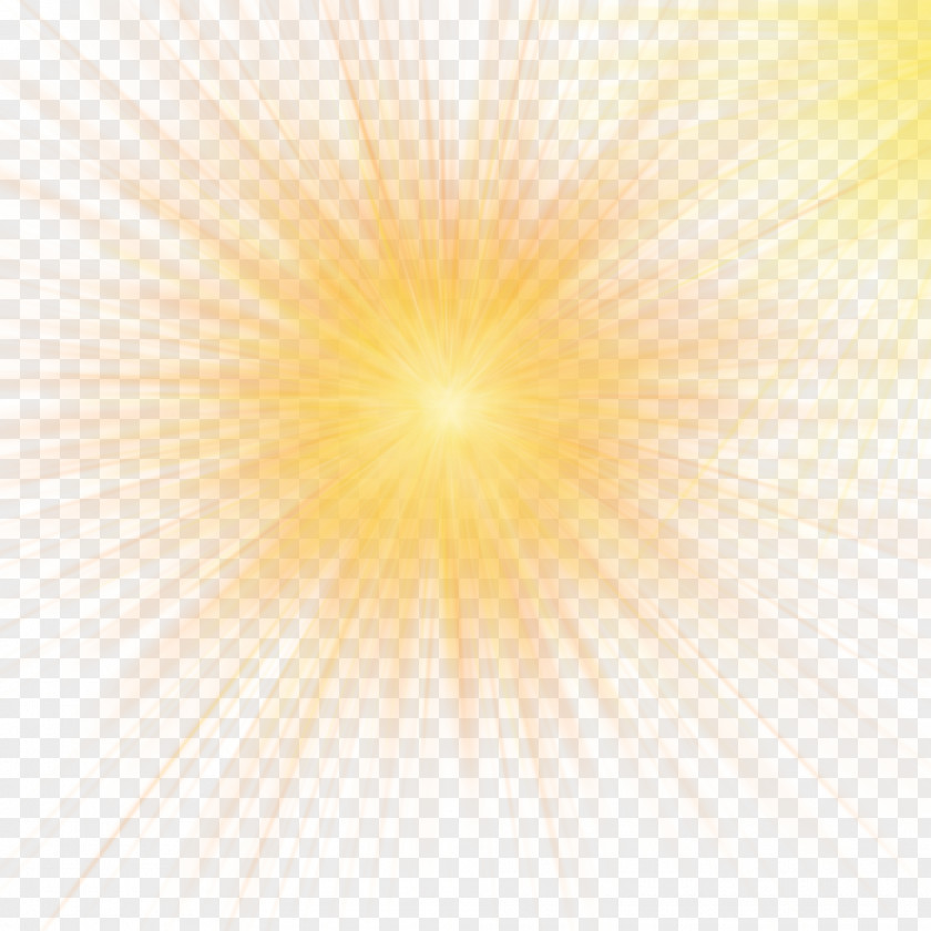 Yellow Light Effect Of Car Sunlight Sky Pattern PNG
