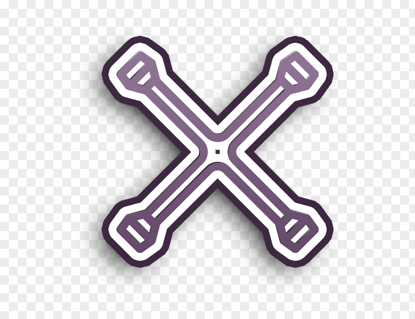 Car Repair Icon Cross Wrench PNG