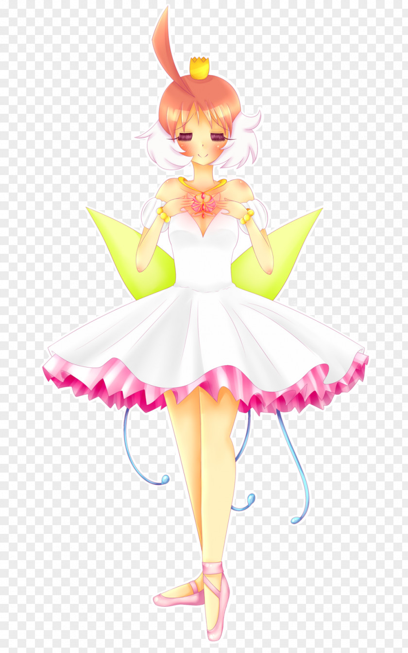 Fairy Costume Design Pink M Doll PNG