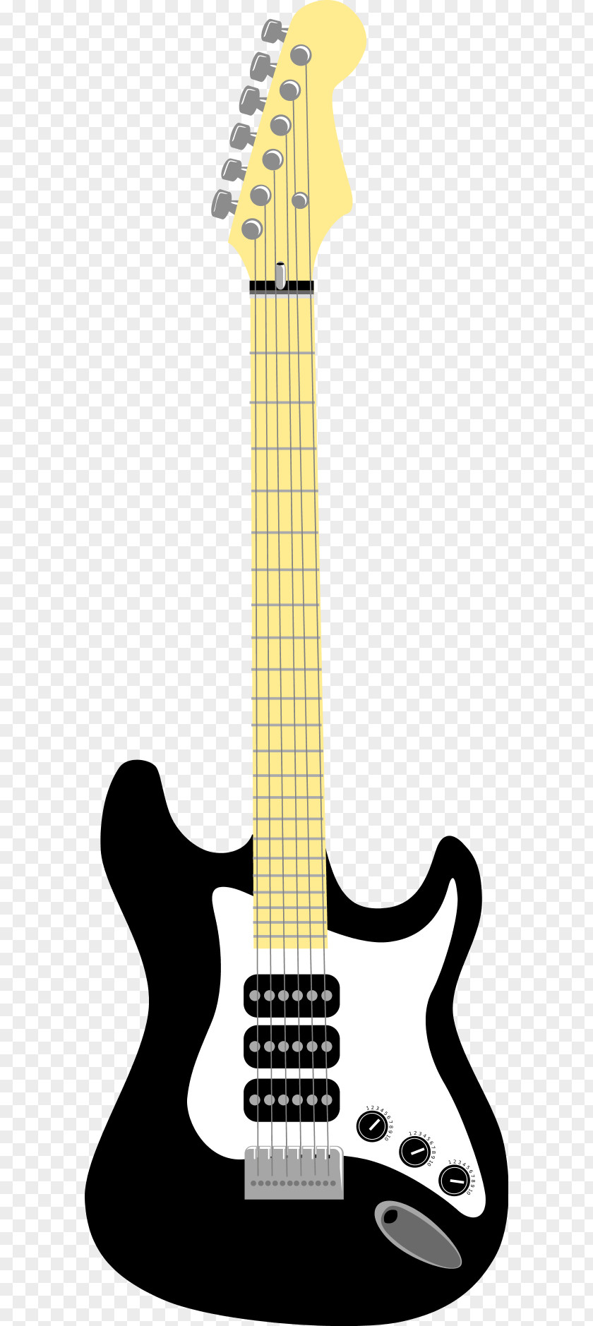 Guitar Vector Art Gibson Flying V Electric Clip PNG