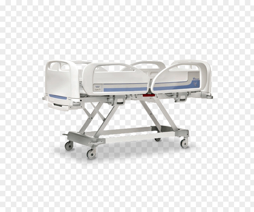 Hospital Bed Trendelenburg Position Adjustable PNG