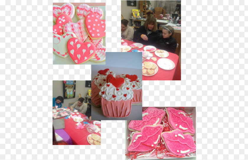 Saturday Workshop Cake Decorating Birthday Gift Pink M PNG