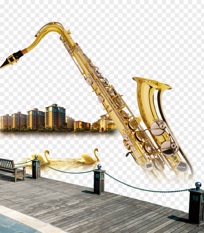 Saxophone Soprano Woodwind Instrument PNG