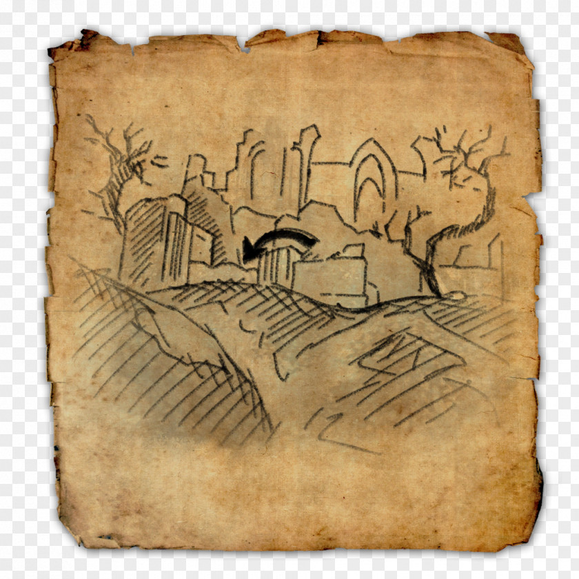 Treasure Your Time Map Elder Scrolls Online: Morrowind Clockwork City PNG