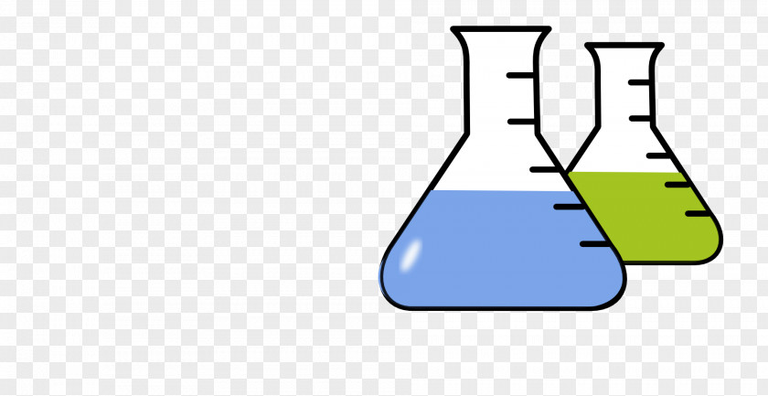 Chemistry Beaker Laboratory Flasks Clip Art PNG