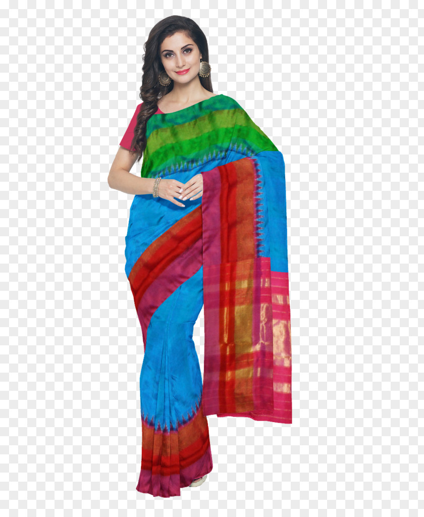 Handloom Sari Uppada Silk Mangalagiri Gadwal PNG