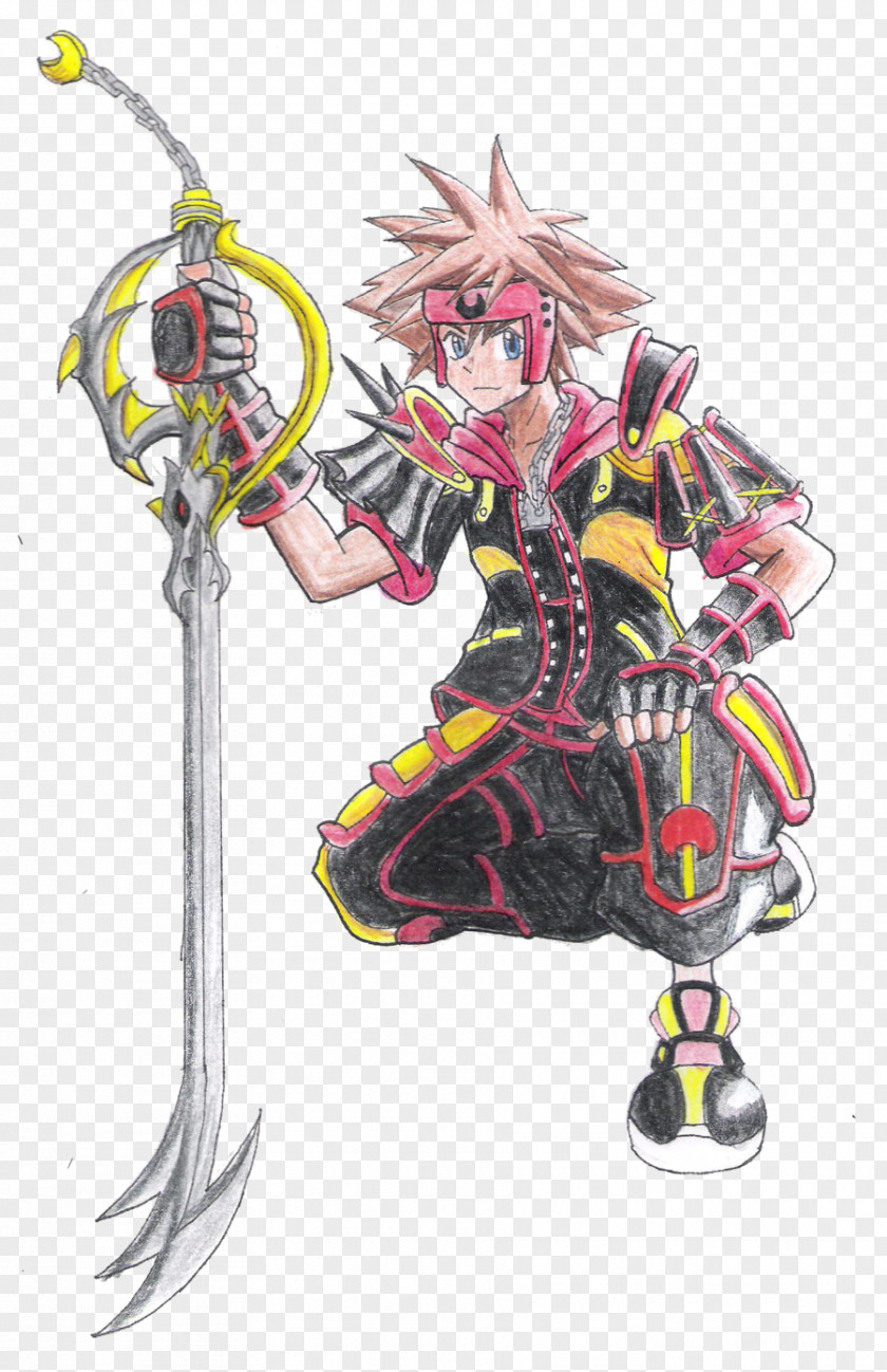 Kingdom Hearts Weapon Cartoon Costume Design PNG