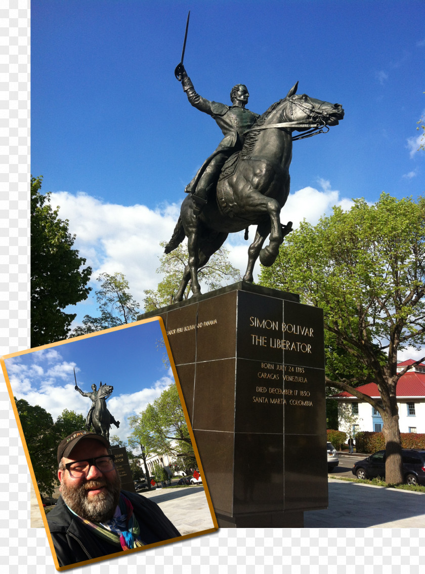 Simon Bolivar Birthdays Memorial Statue Advertising Tourism PNG