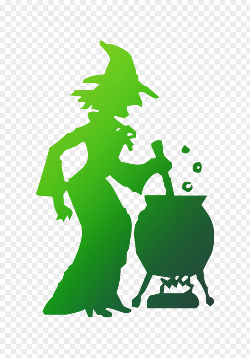Witchcraft Vector Graphics Silhouette Image Halloween PNG