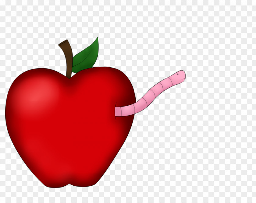 Worm Apple Clip Art PNG