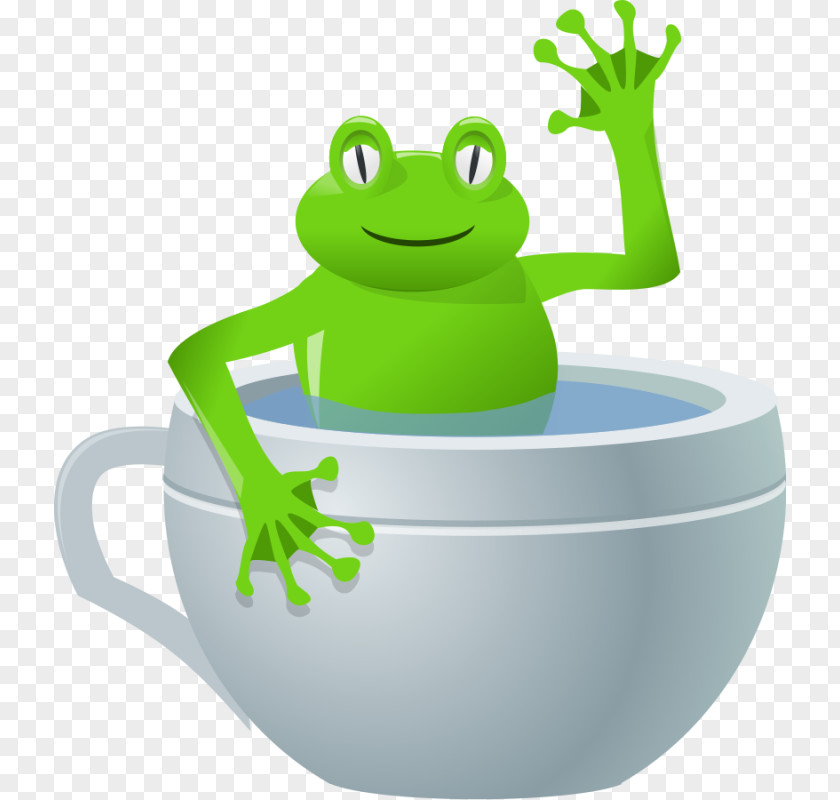 Tea Teacup Frog Vector Graphics Mug PNG