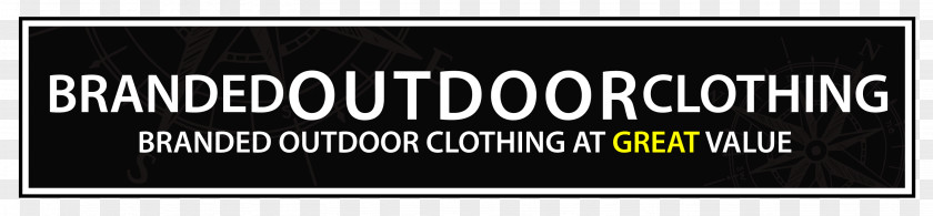 Outdoor Fashion Logo Font Brand Product PNG