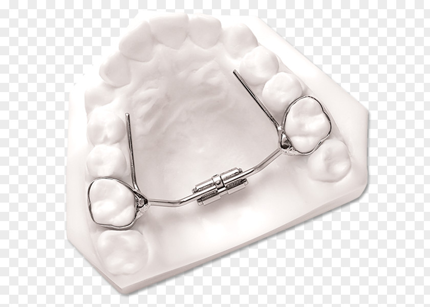 Palatal Expansion Home Appliance DynaFlex Jaw Silver PNG