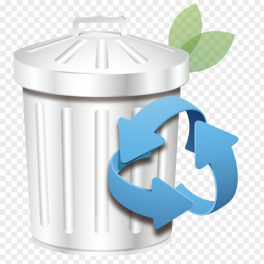 Vector Trash Container Paper Waste PNG