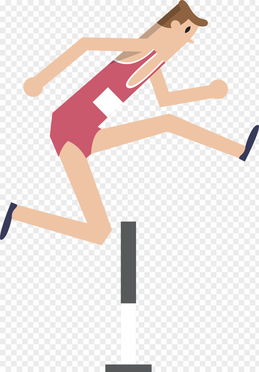 Agent Movement Running Exercise Vector Map Hurdling Athlete Sport PNG